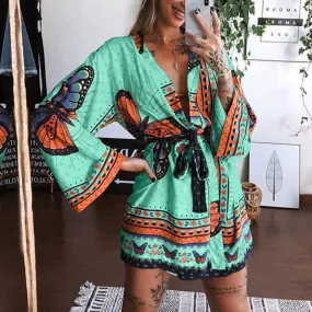 21 BUTTERFLY Robe