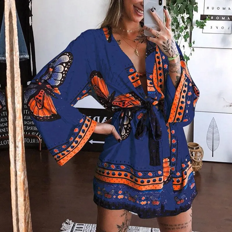 21 BUTTERFLY Robe