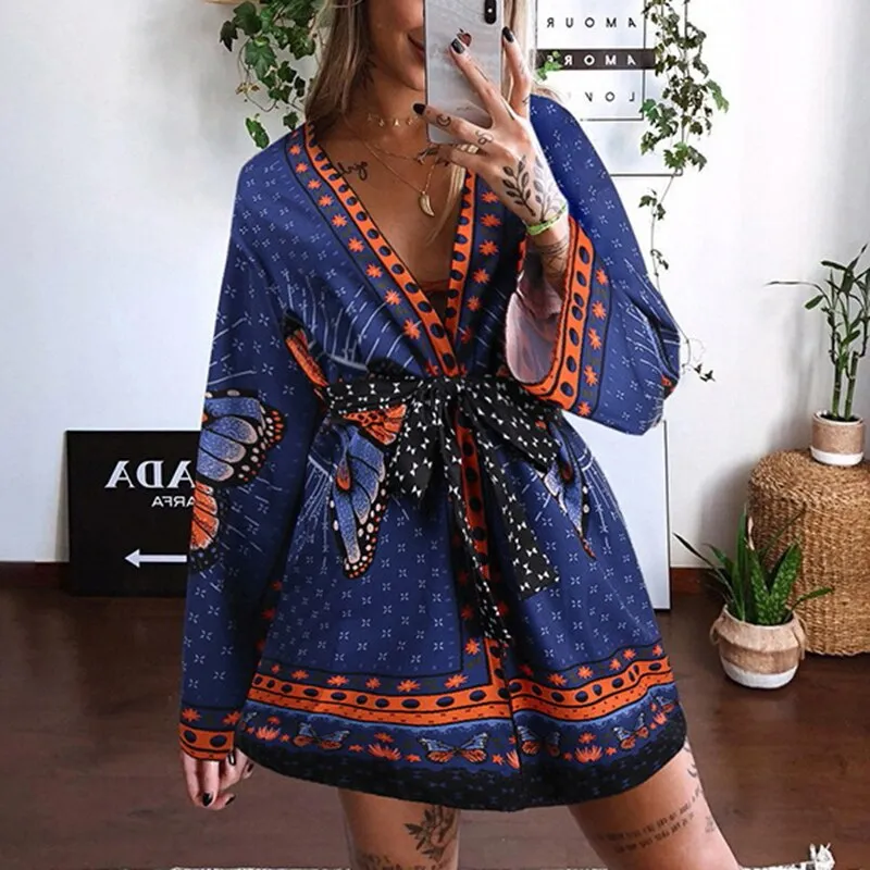 21 BUTTERFLY Robe