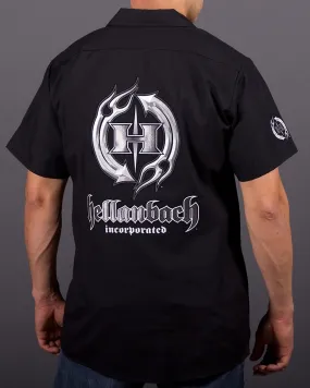 3D Work Shirt - Black/Silver