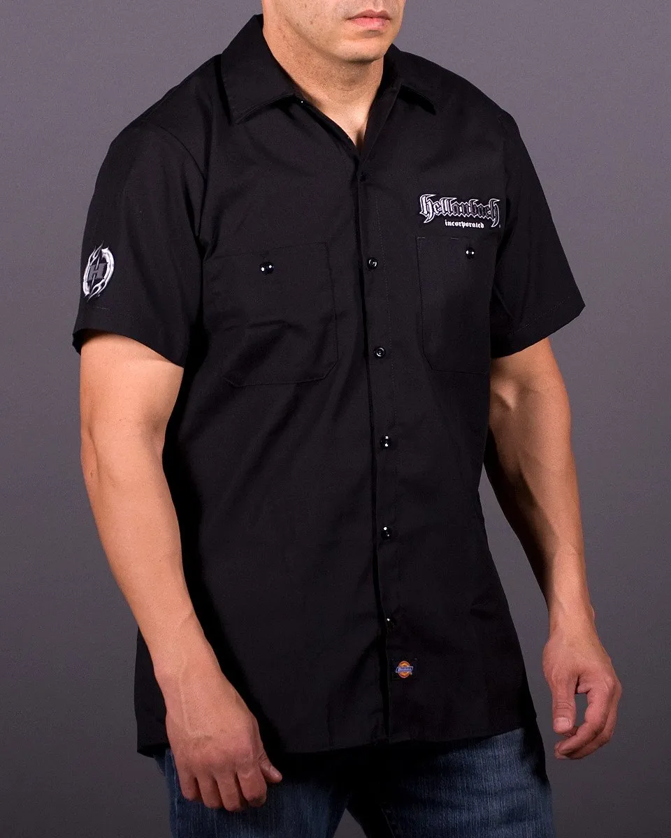 3D Work Shirt - Black/Silver