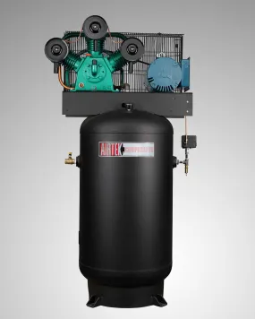 5 HP 60 Gallons Double Stage Vertical Electric Industrial Air Compressor