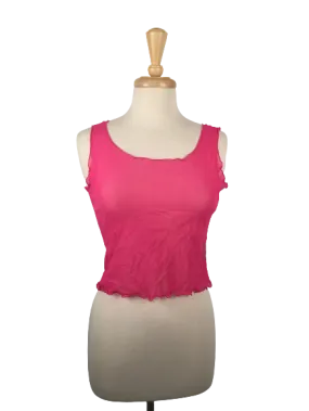51 Tank top in a solid color. Made in France
