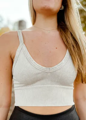 Amanda V Neck Crop Top