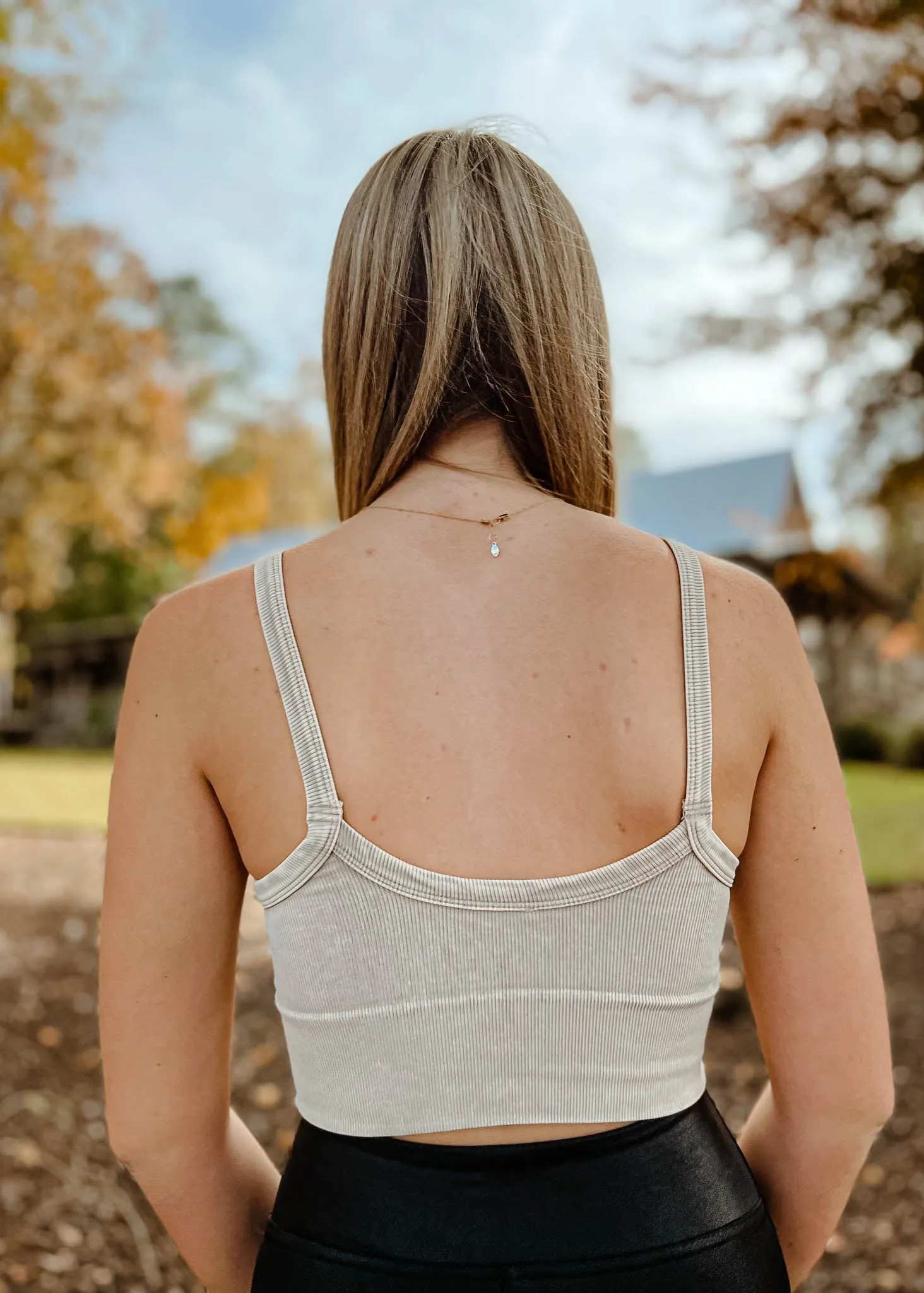 Amanda V Neck Crop Top