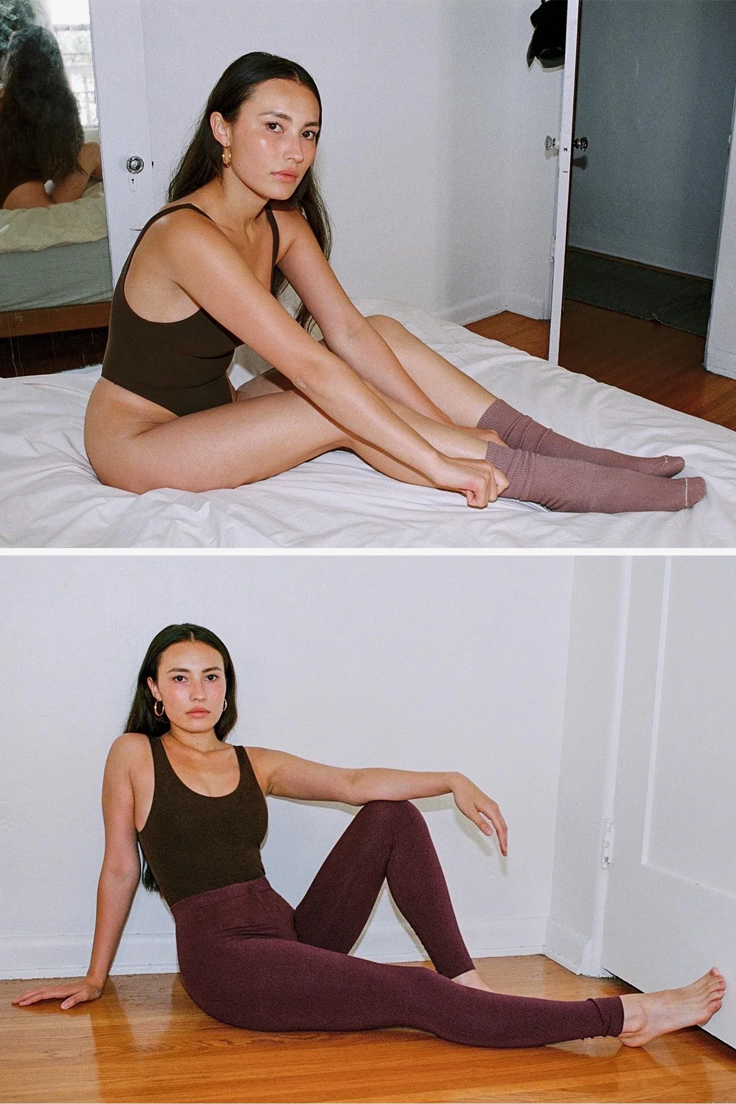 B310GD - Garment Dye Tank Thong Bodysuit