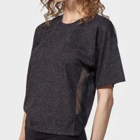 BACK MESH YOKE TOP