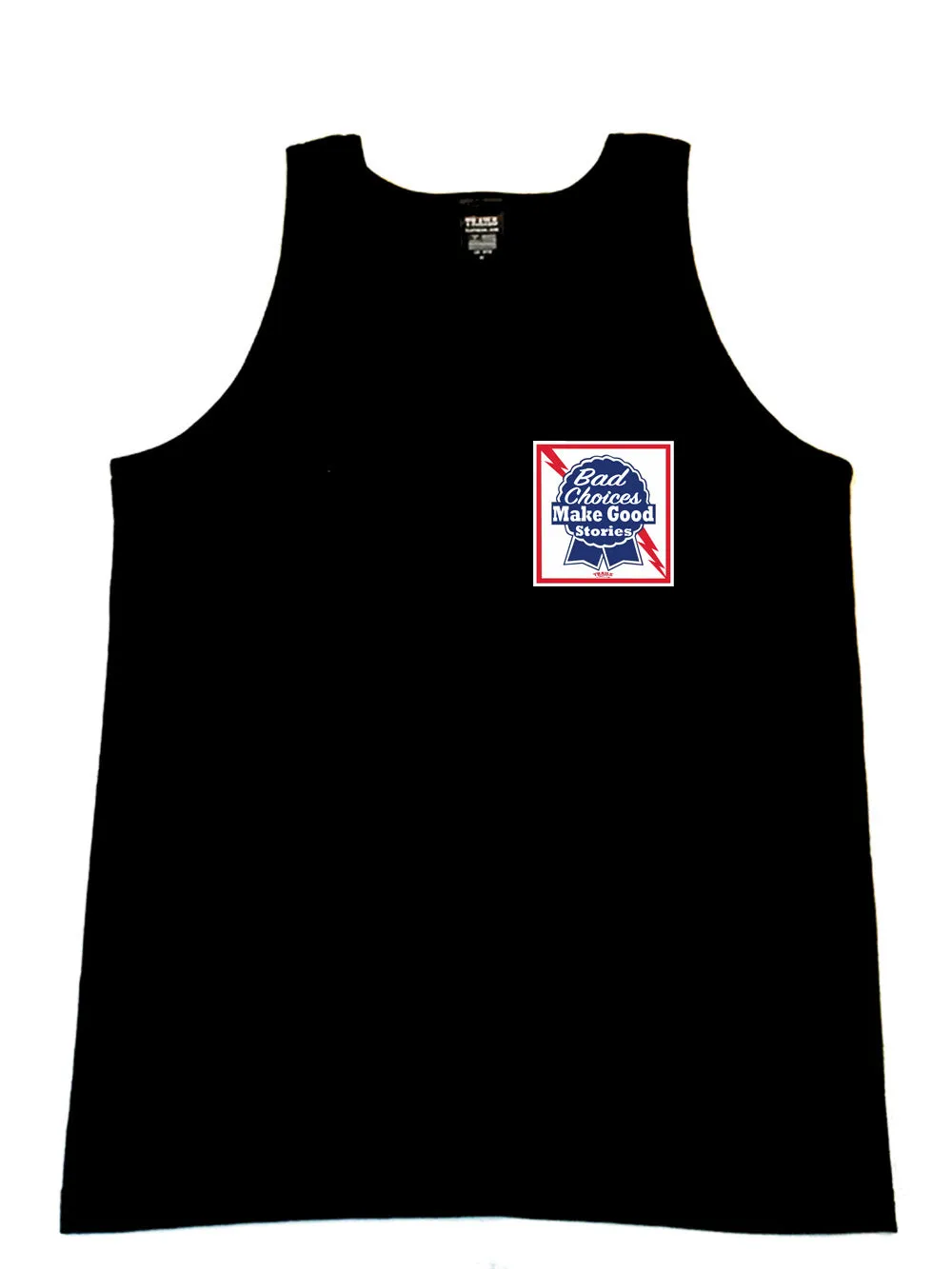 BAD CHOICES MAKE GOOD STORIES MEN'S TANK