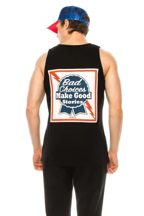 BAD CHOICES MAKE GOOD STORIES MEN'S TANK