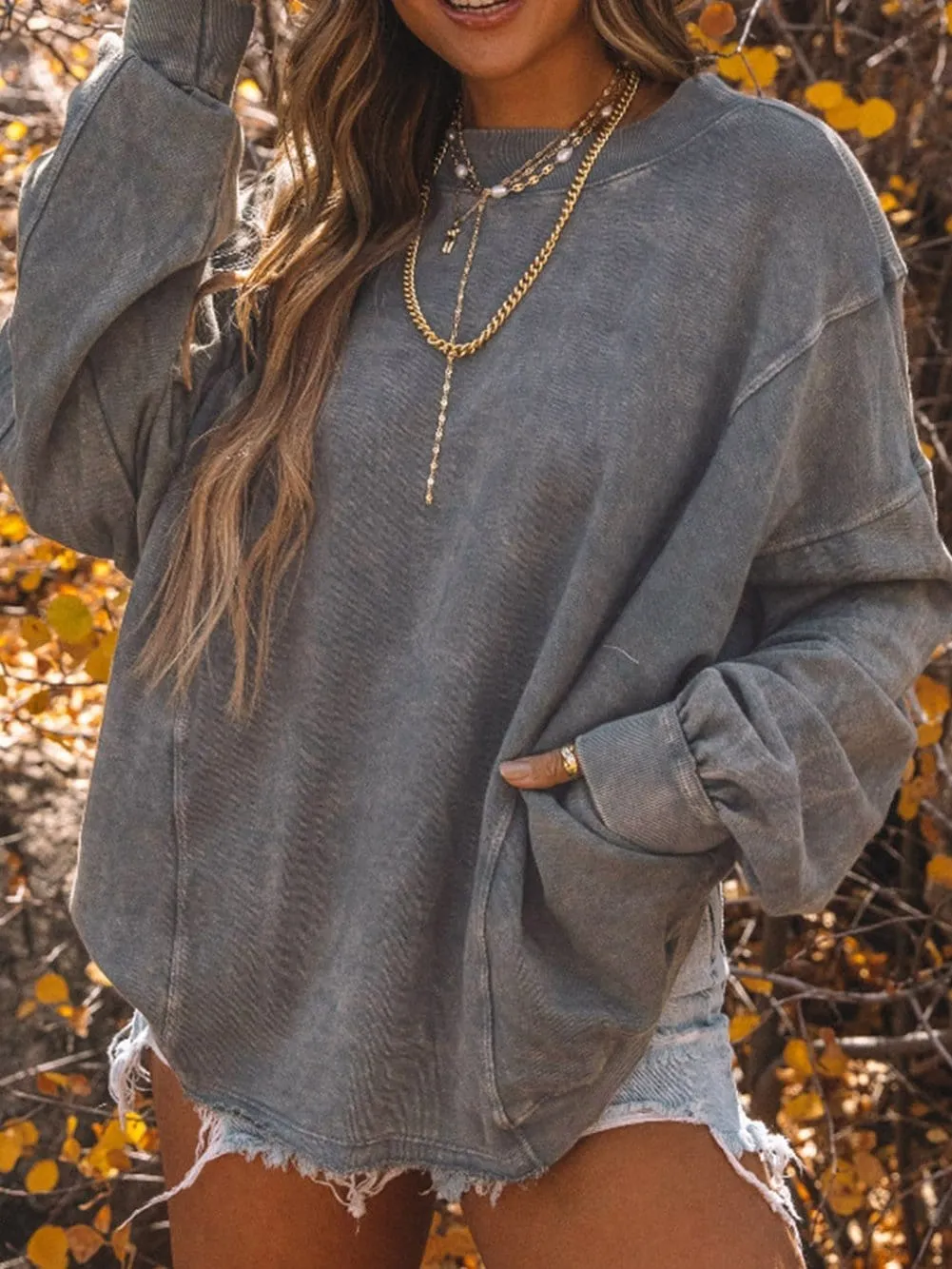 Bishop Sleeve Sweater Dress