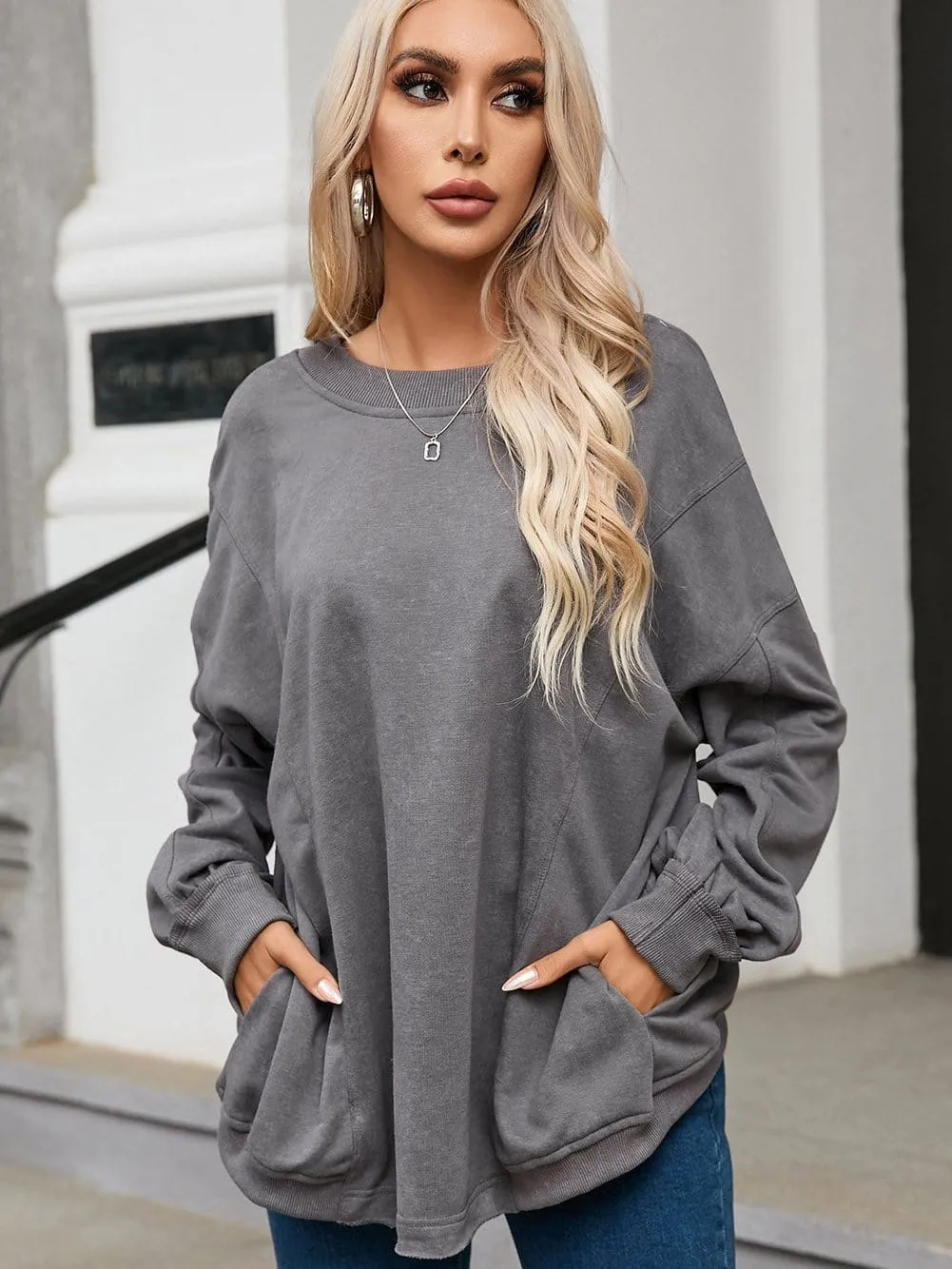 Bishop Sleeve Sweater Dress
