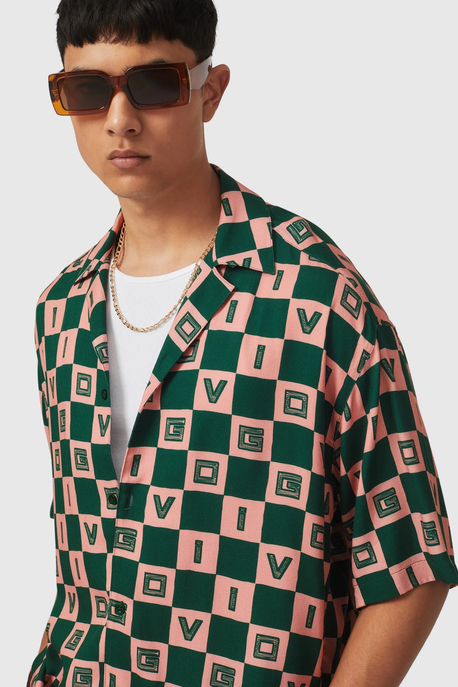Bonucci Oversized Green Shirt - ARCHIVE