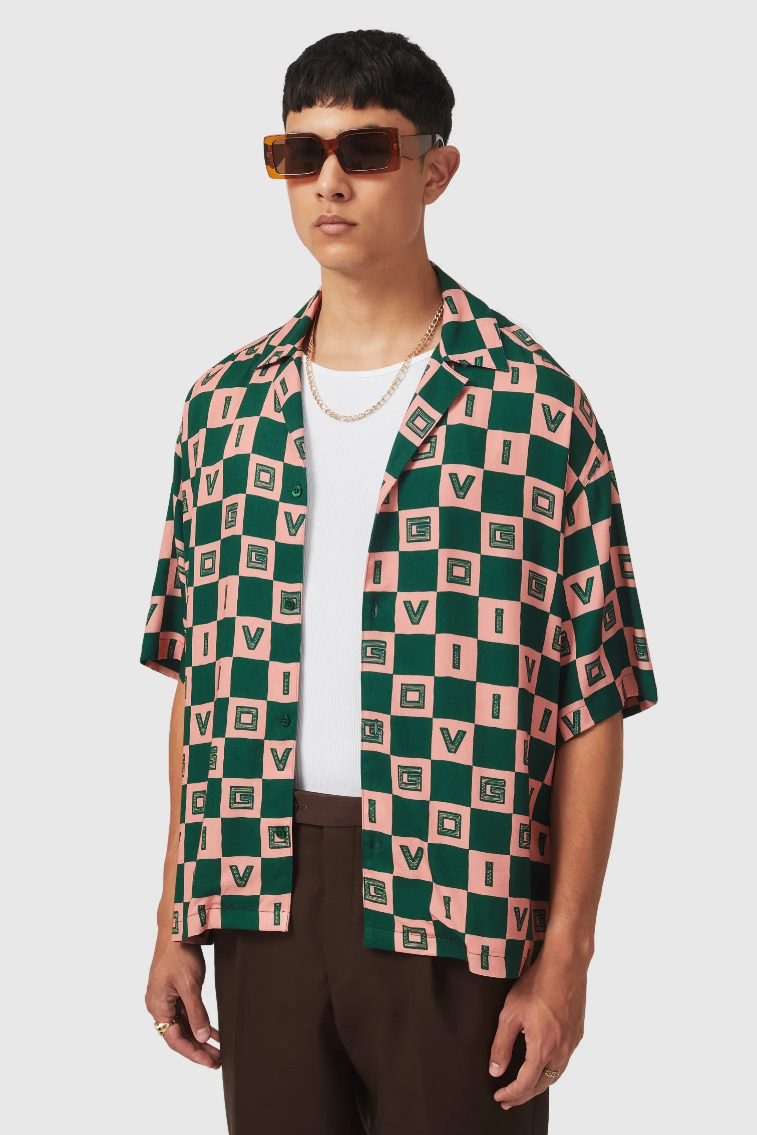 Bonucci Oversized Green Shirt - ARCHIVE