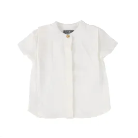 BT White Pleat Detail Shirt
