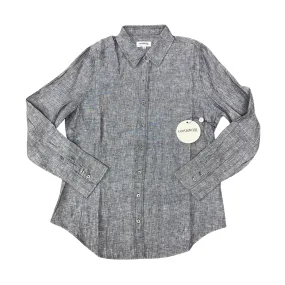 Casual Linen Shirt Navy