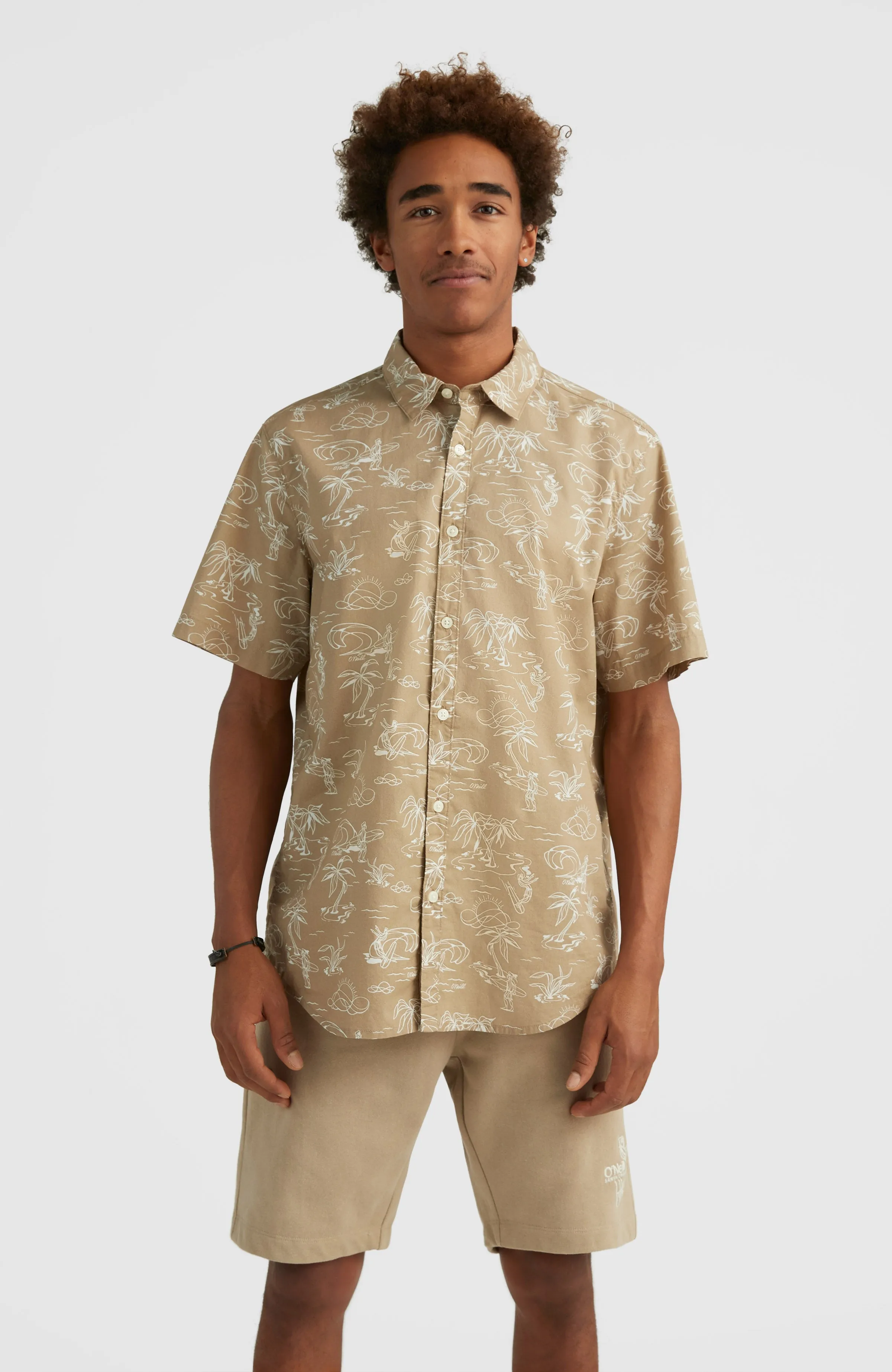 Circle Surfer Shirt | Beige Circle Surfer