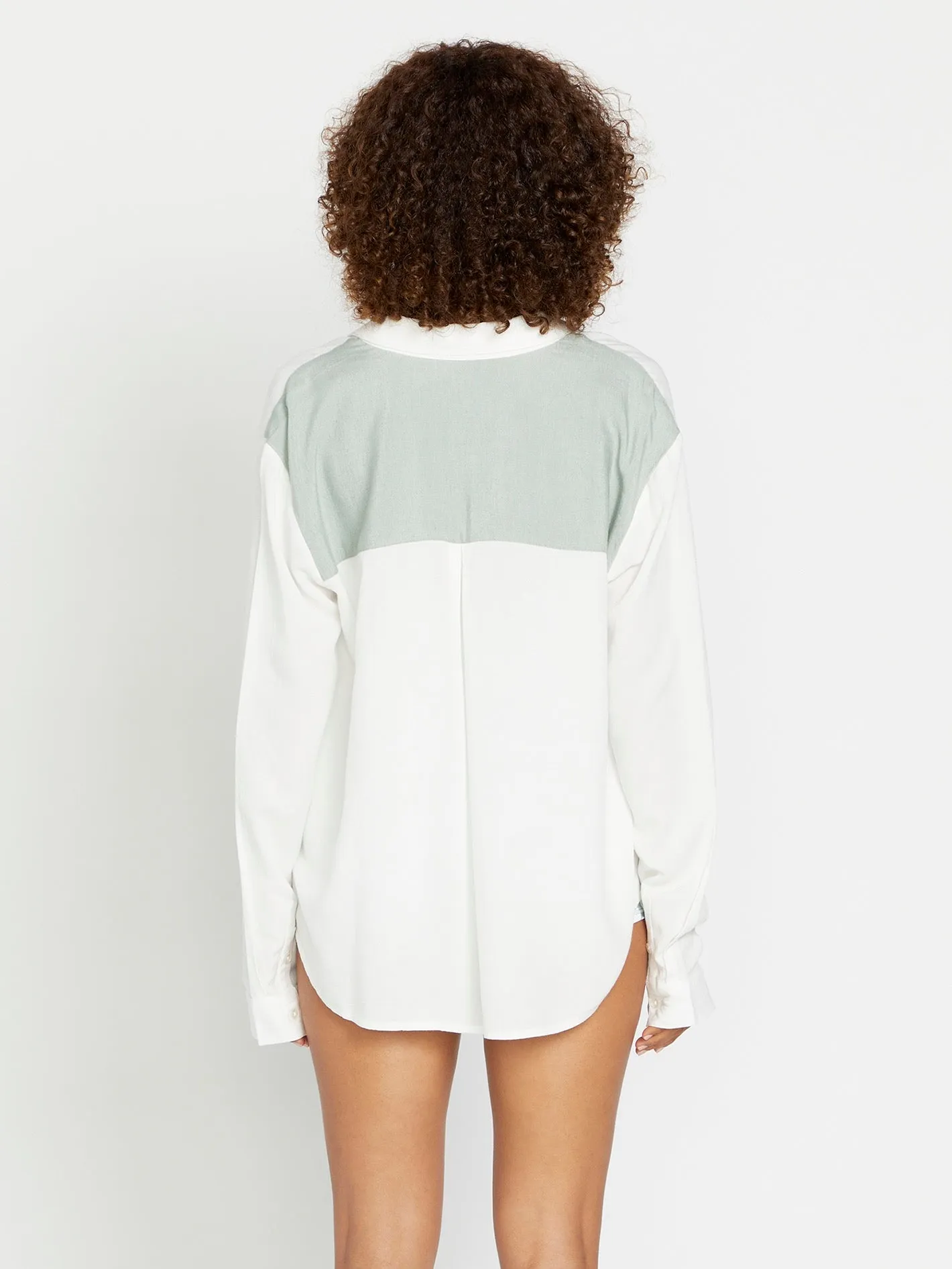 Coco Ho Yoked Shirt - Star White