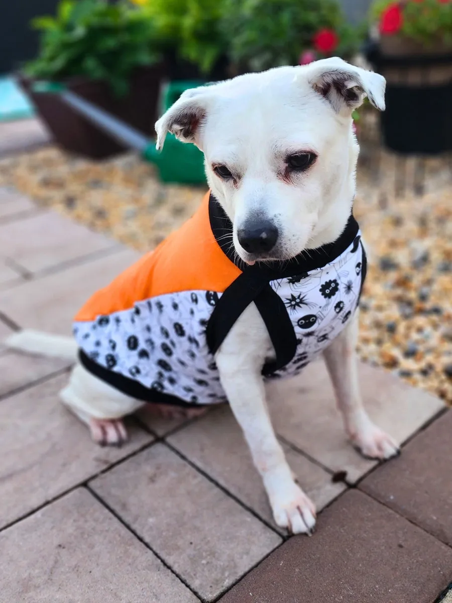 Custom Vinyl Print Dog Muscle Tank | Halloween Fab-Boo-Lous