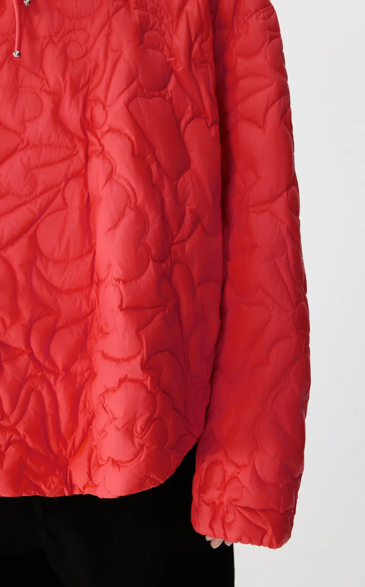 Down coat / JNBY Chinese Knot Oversized Quilted Down Jacket