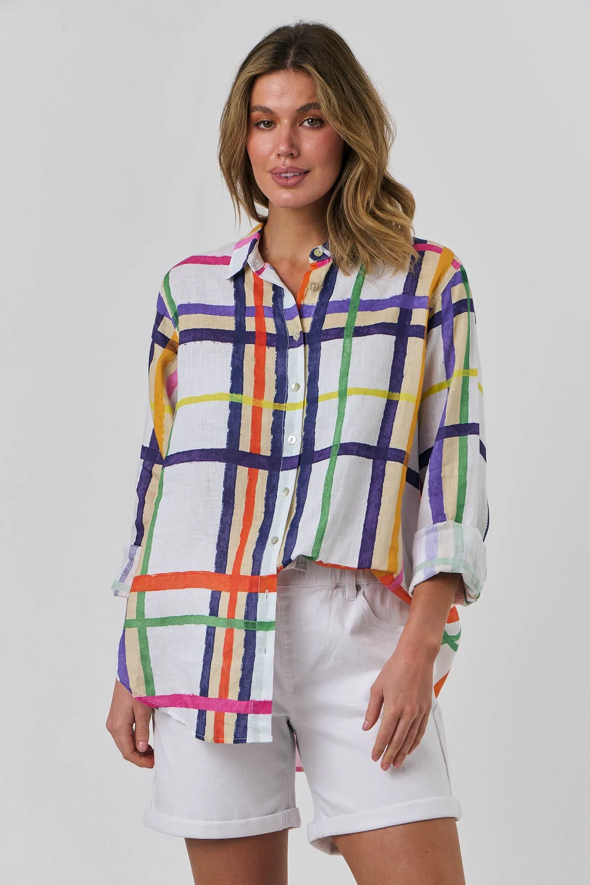 Elcat Linen Boyfriend Shirt