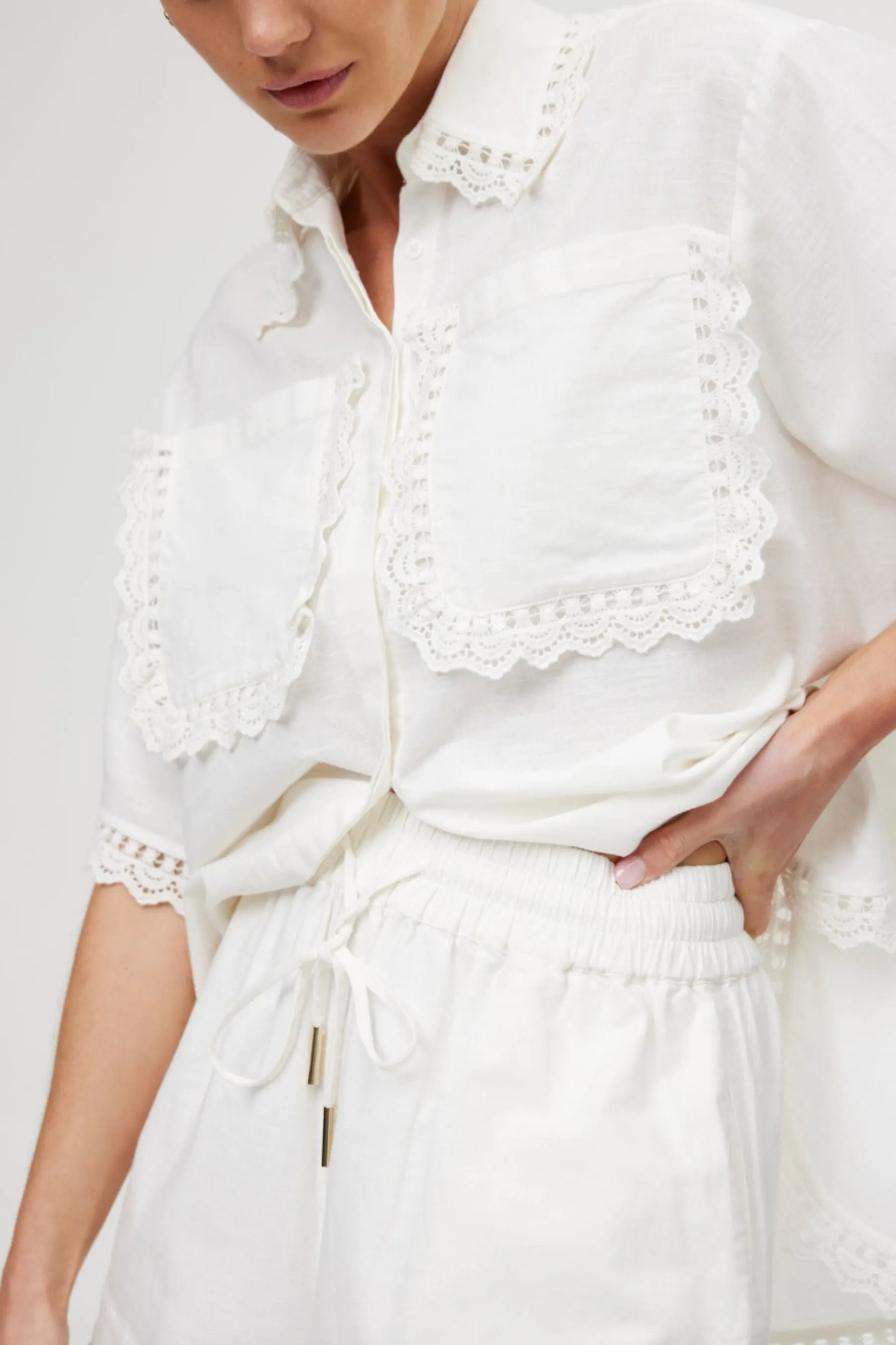 Evie Shirt | Ivory