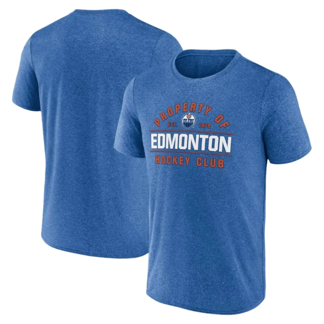 Fanatics Men's NHL Edmonton Oilers 2024 Property Of Poly T-Shirt