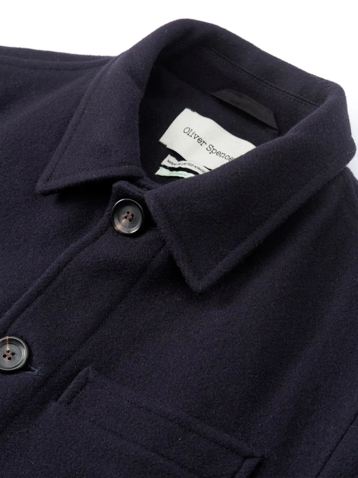Grandpa Coat - Mosedale Navy