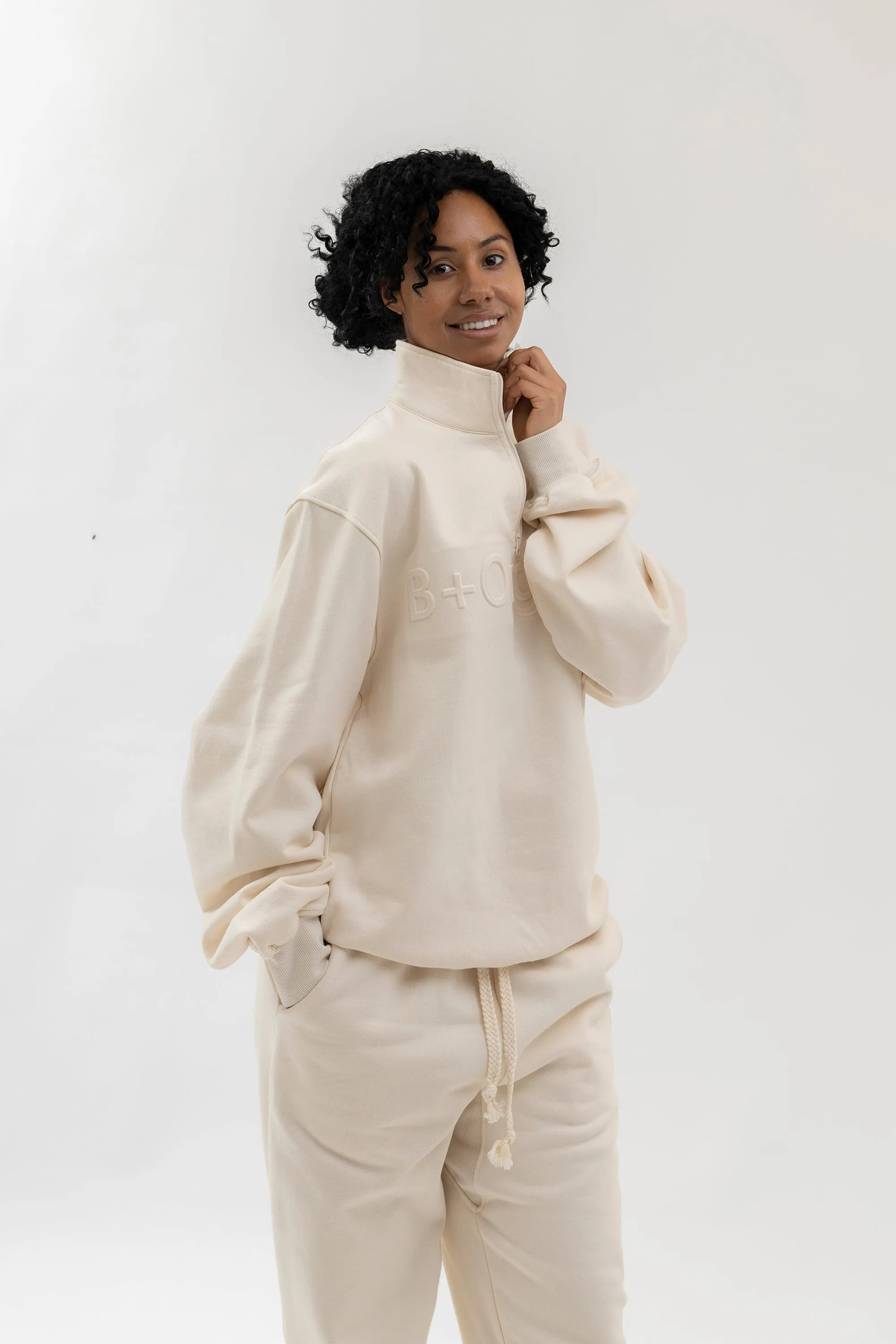 Half-zip Sweater