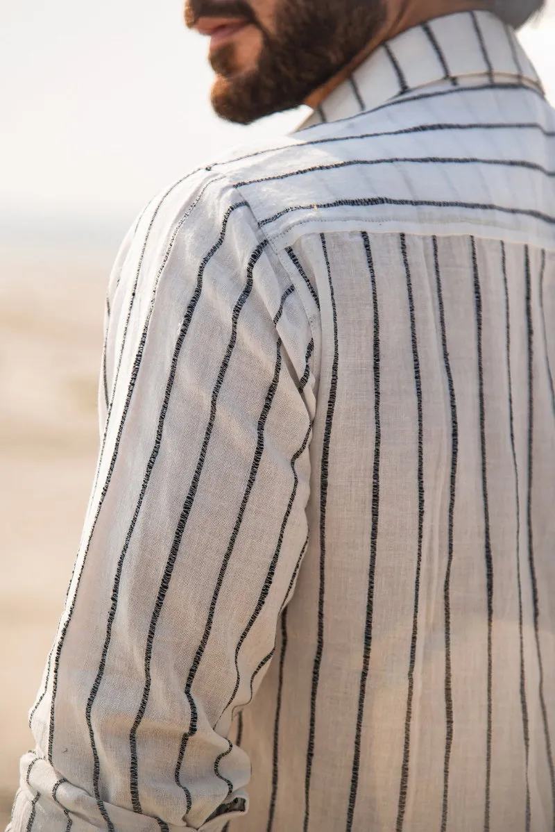 Lark Handwoven Khadi Cotton Shirt