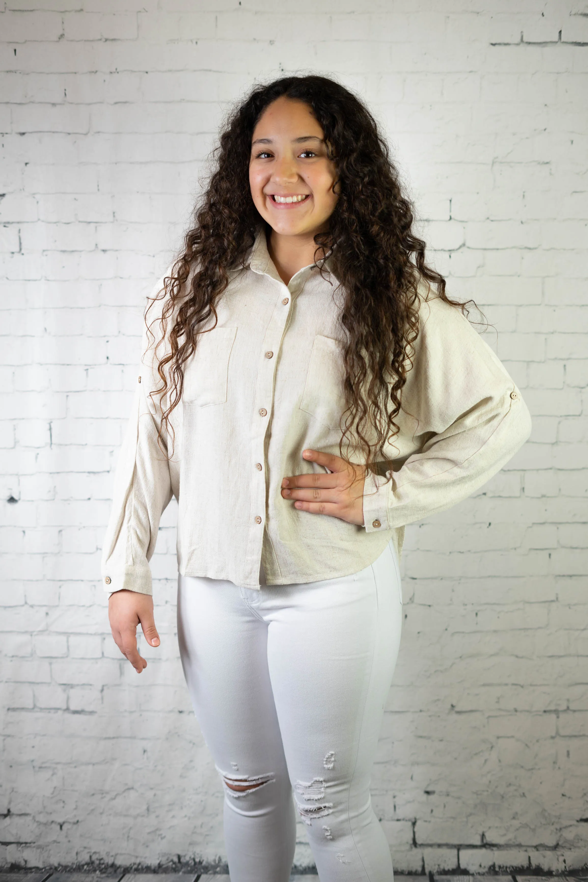Linen Button Down Shirt