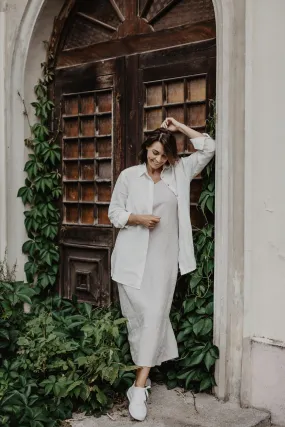 Linen oversized shirt Marrakesh by AmourLinen