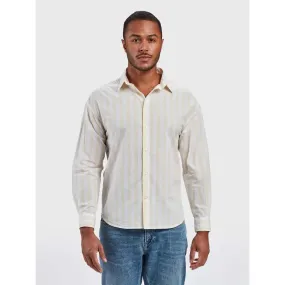 LINEN STRIPED LS SHIRT