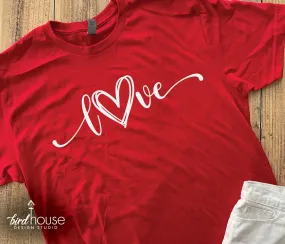 Love Heart, Cute Valentine's Day Shirt