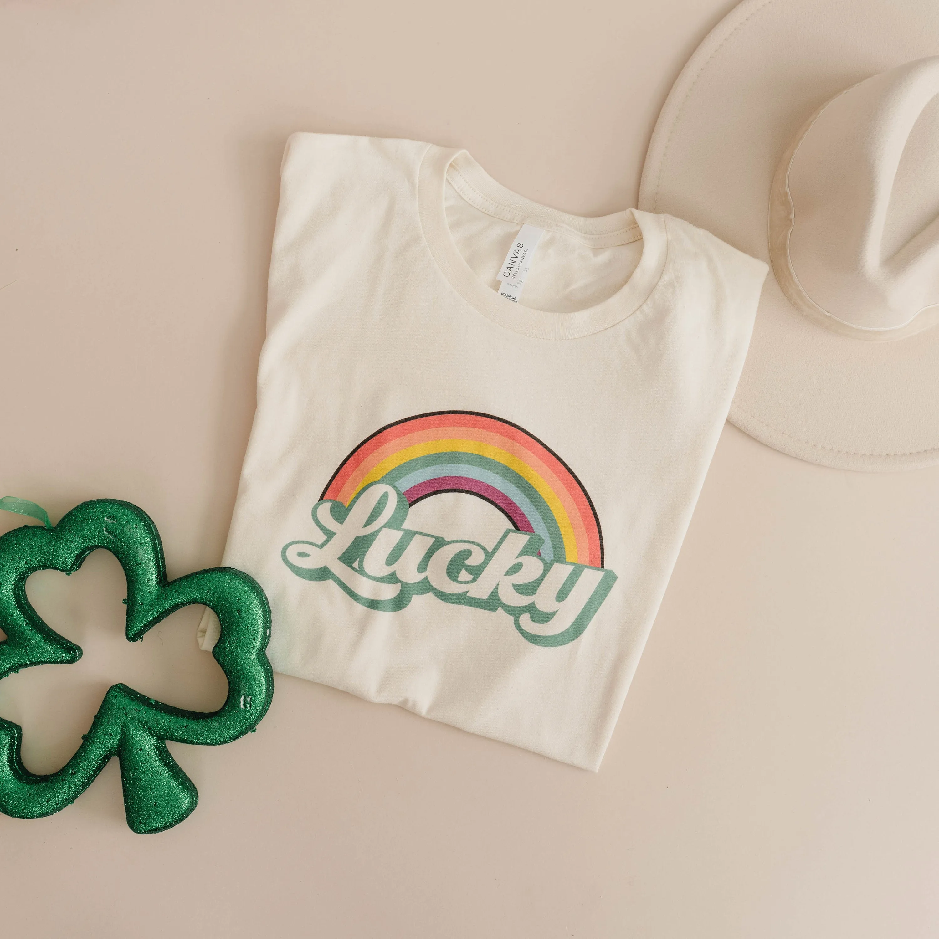 Lucky Rainbow Shirt, lucky shirt, st patricks day tee, shamrock shirt, st patricks day tshirt, irish lucky shirt