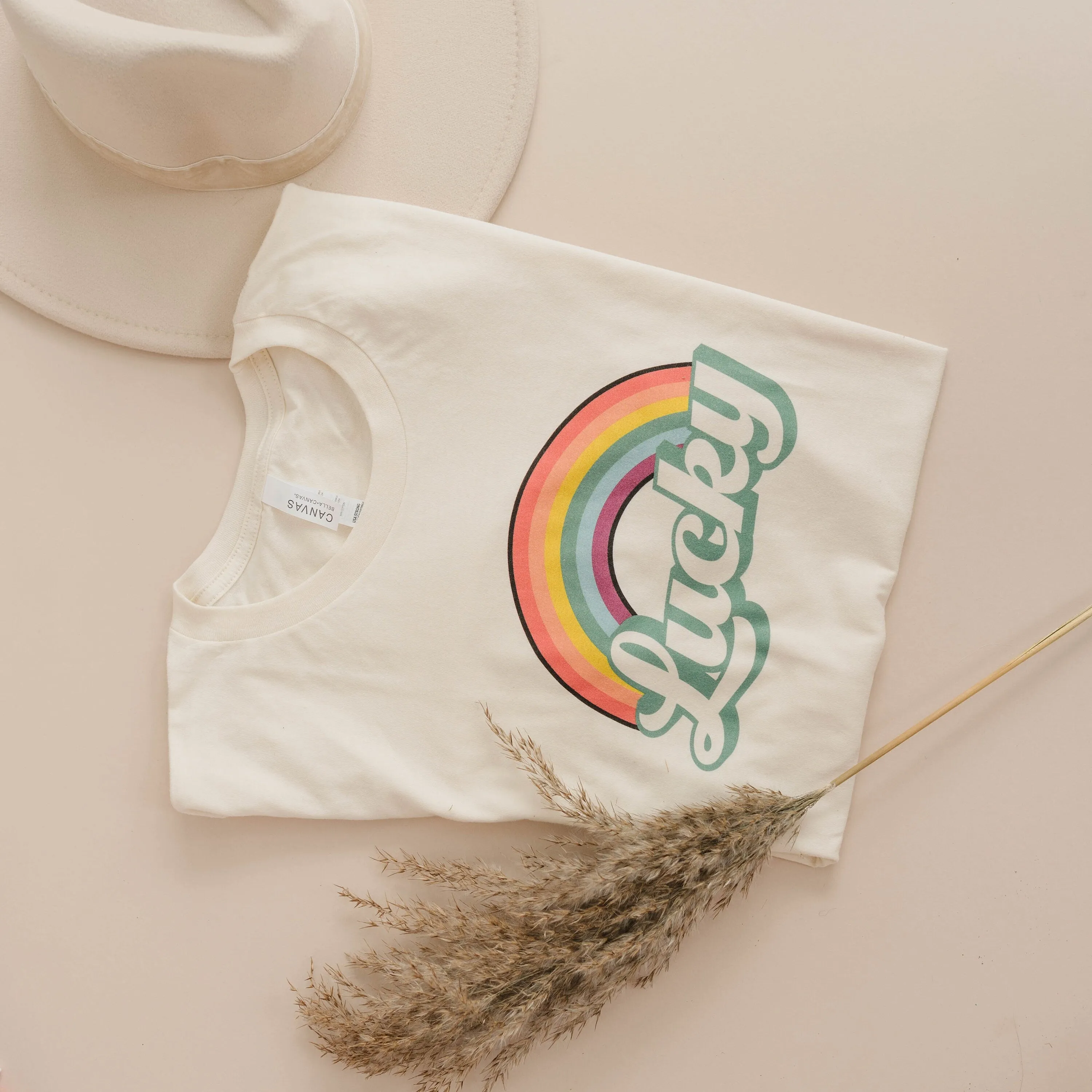 Lucky Rainbow Shirt, lucky shirt, st patricks day tee, shamrock shirt, st patricks day tshirt, irish lucky shirt