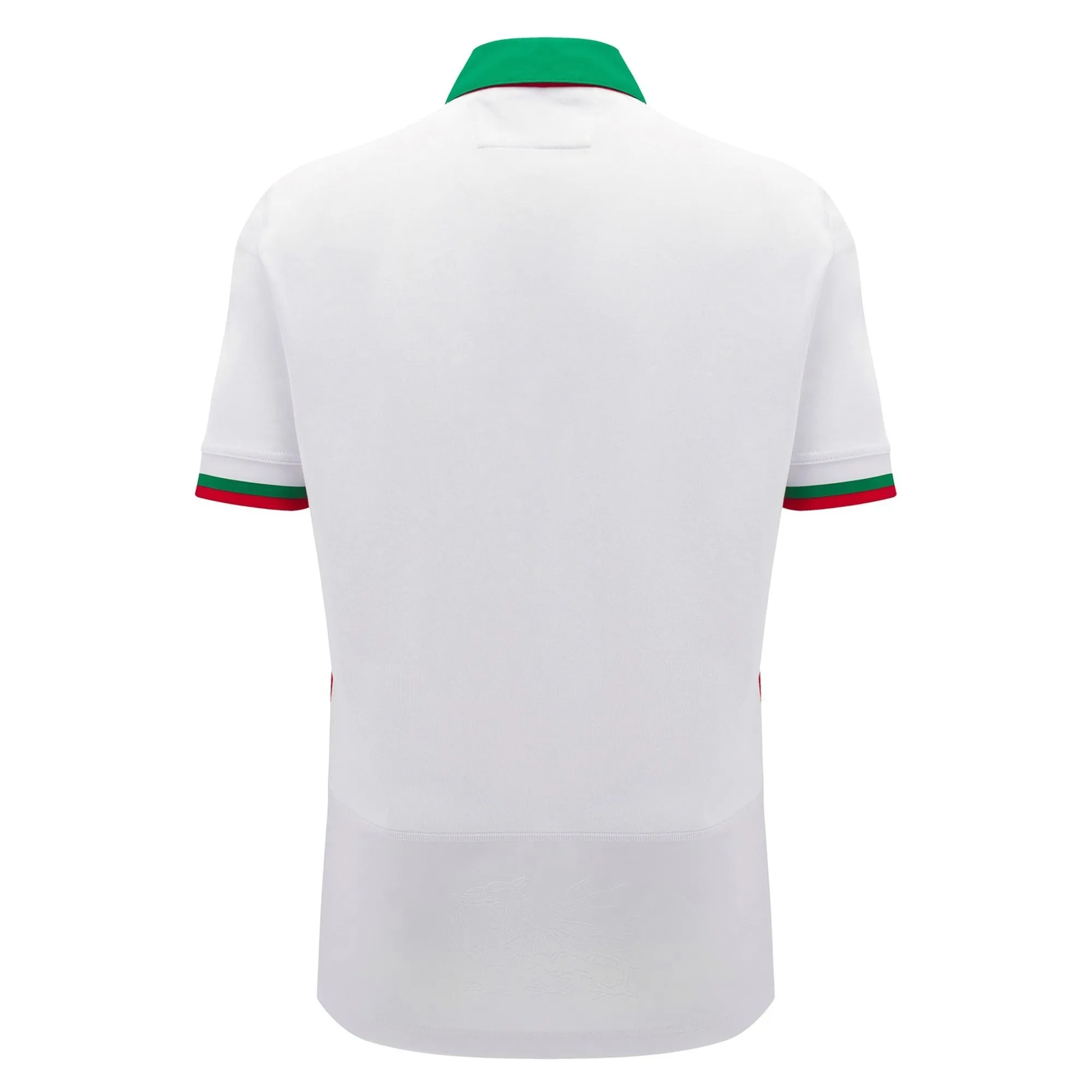 Macron Wales WRU 2024/25 Adults Six Nations Away Cotton Rugby Shirt