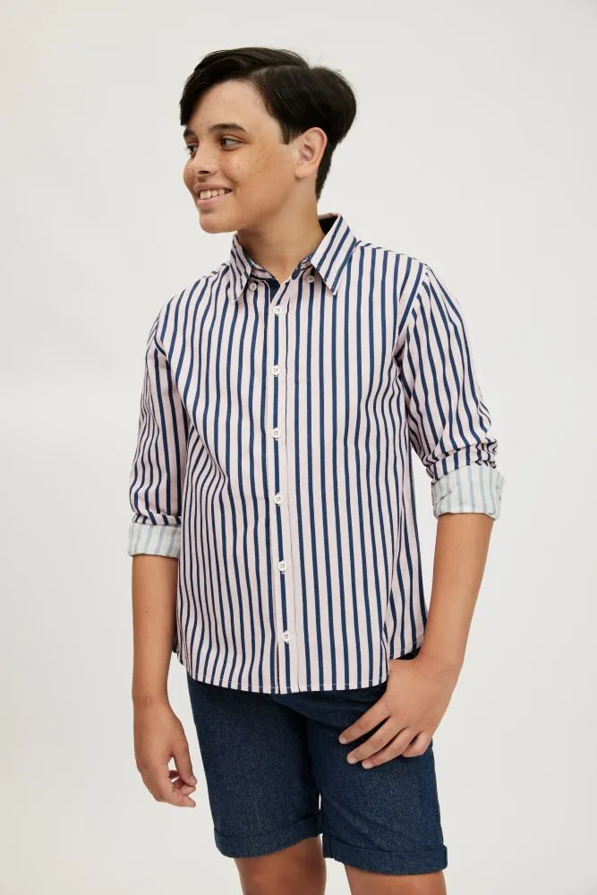Marc Christian Kids Austin Stripe Shirt