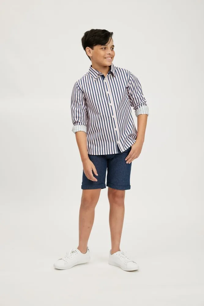 Marc Christian Kids Austin Stripe Shirt