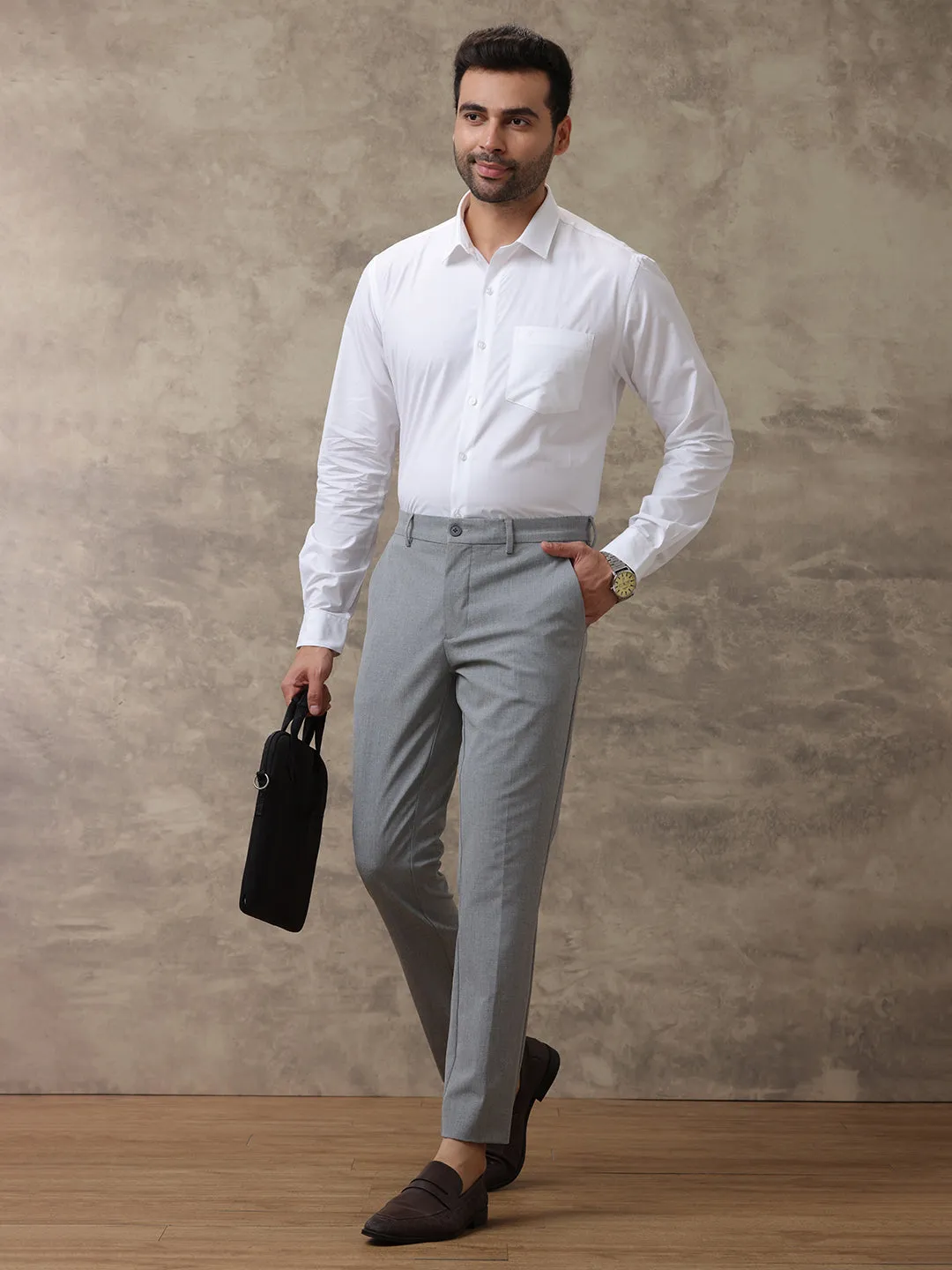 Men Premium Cotton White Shirt - Ultimate R7