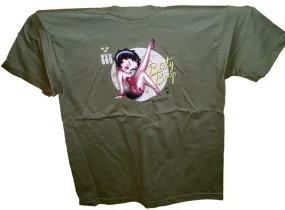 Military Betty Boop T-Shirt