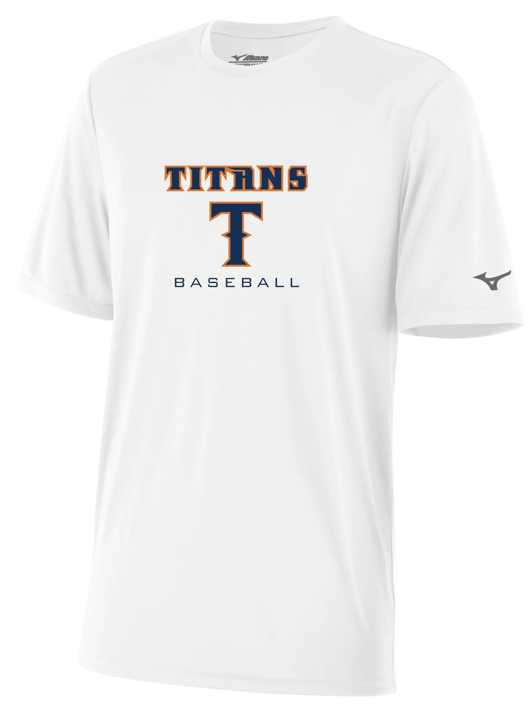 Mizuno NXT Short Sleeve Shirt (White) - Titans Baseball Club