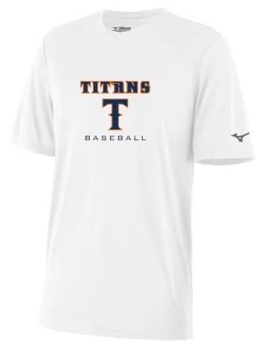 Mizuno NXT Short Sleeve Shirt (White) - Titans Baseball Club