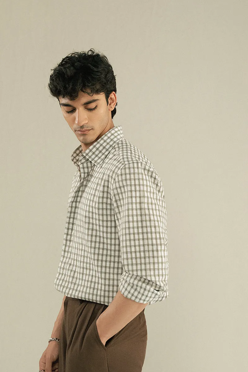 MOSS GREEN SHIRT