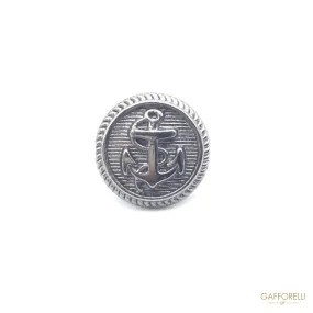 Navy Style Metal Buttons with Anchor - Art. 4962