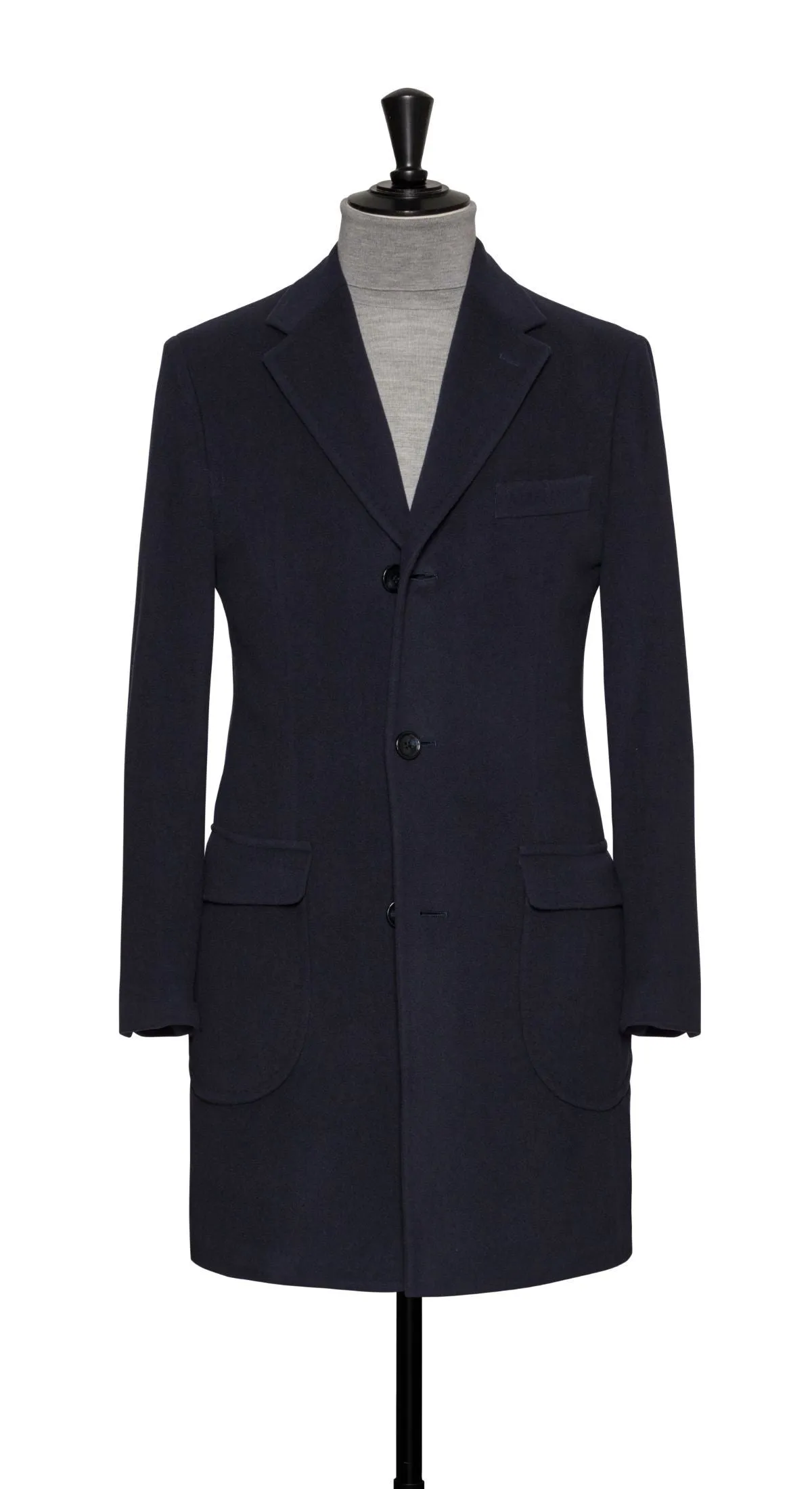 Nesti Onelio 365 Navy Pure Merino Wool Velours