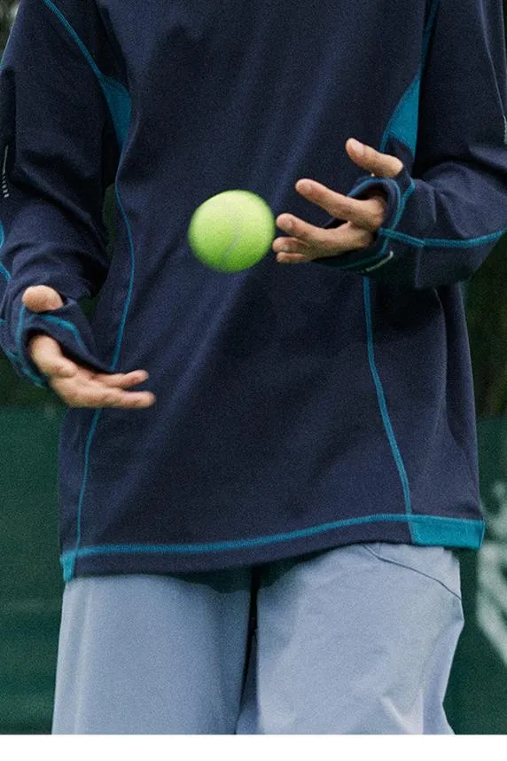NORYBRAND コントラストカラーラウンドネックTシャツ NGA001