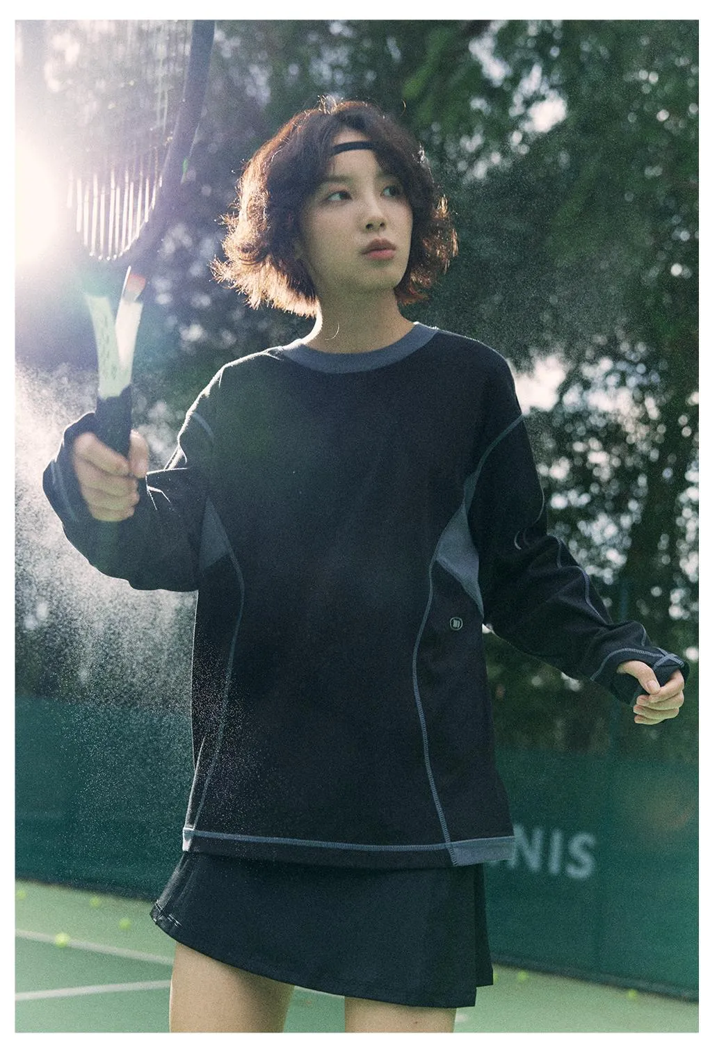 NORYBRAND コントラストカラーラウンドネックTシャツ NGA001