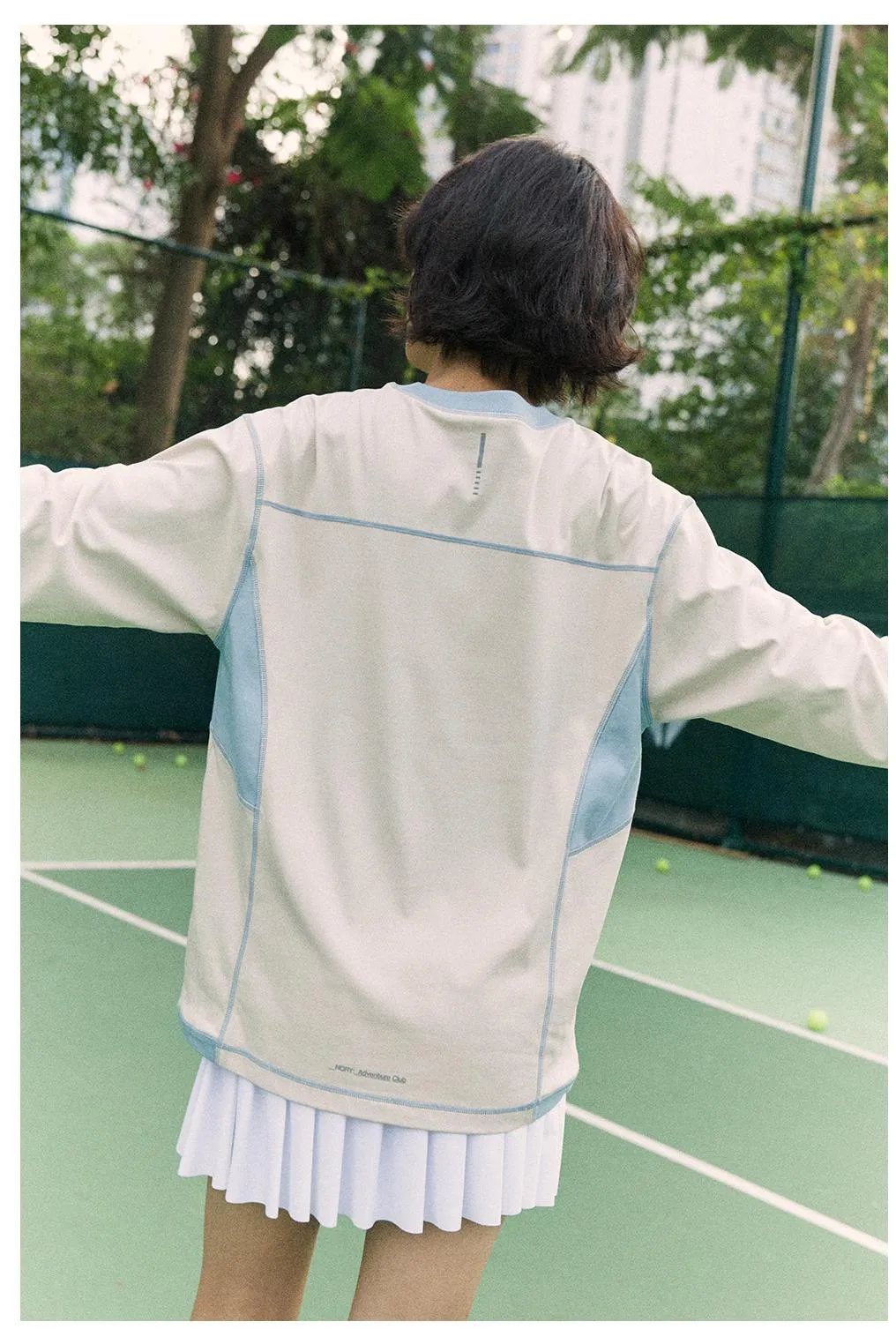 NORYBRAND コントラストカラーラウンドネックTシャツ NGA001