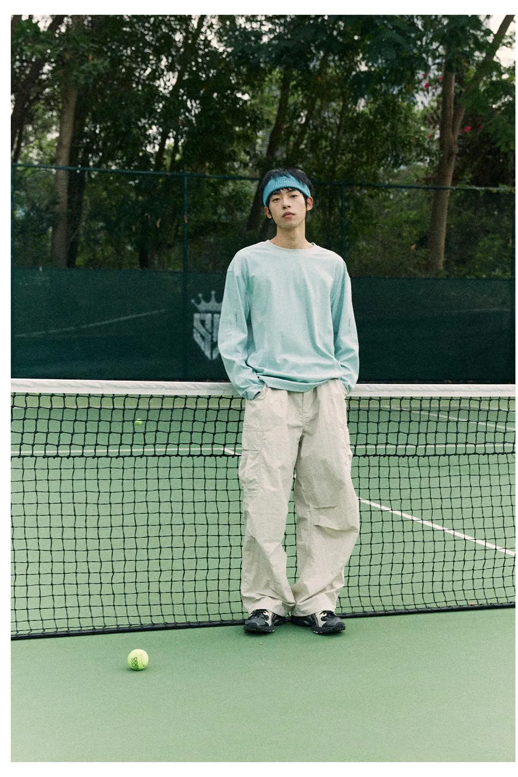 NORYBRAND コントラストカラーラウンドネックTシャツ NGA001