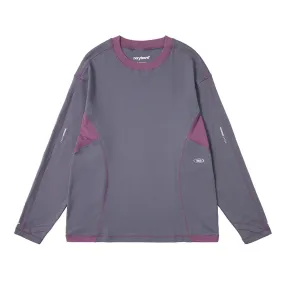 NORYBRAND コントラストカラーラウンドネックTシャツ NGA001